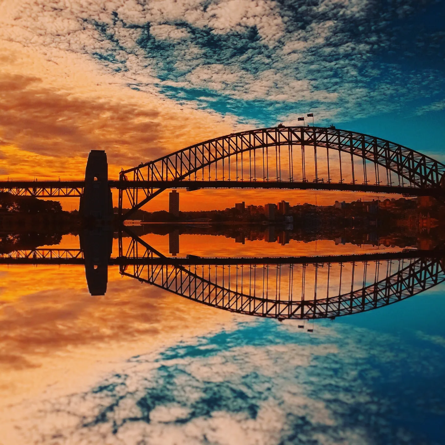 Sunset view in sydney harbour bridge 2024 12 04 14 18 45 utc
